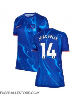 Günstige Chelsea Joao Felix #14 Heimtrikot Damen 2024-25 Kurzarm